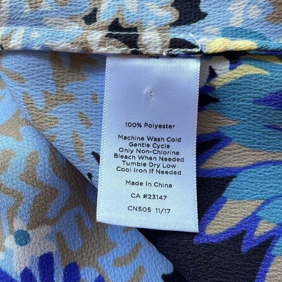 Talbot’s ruffle neck tank top blouse, size L - Picture 8 of 8